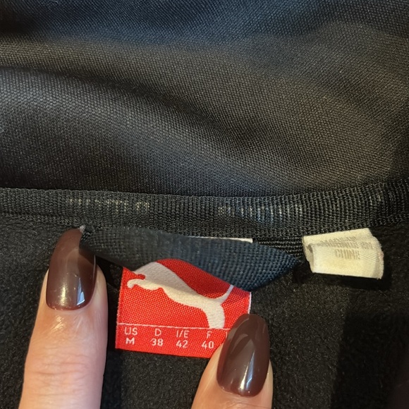 Puma Black Zip Up - Picture 4 of 6